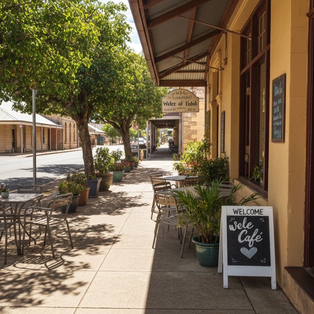 Calala Sidewalk Cafe exterior with outdoor sidewalk seating on a sunny day